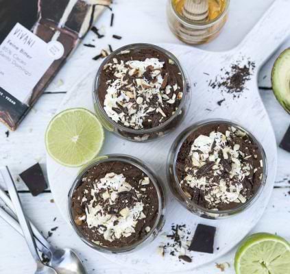 Mousse au chocolat vegan - Amande et avocat