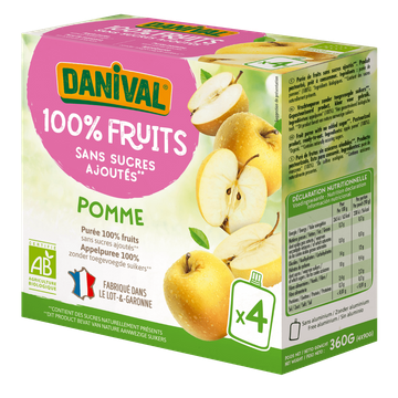 Poki Compote Pomme Enfants BIO