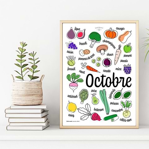 Calendrier Fruits & Légumes de Saison