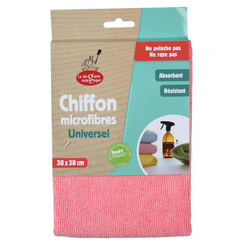 Chiffon microfibres Multiusages 38x38cm