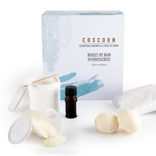 Coffret DIY Boules de Bains effervescentes