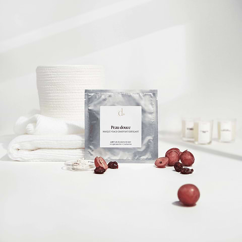 Scrub Masker Veenbessen Klei x3