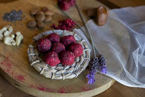Energy Ballen Framboos & Chia 5 Ballen