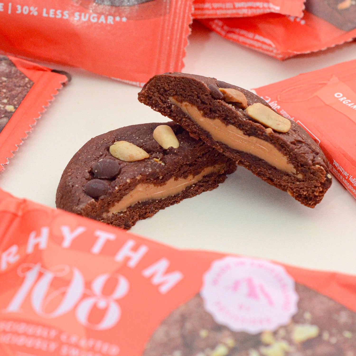Vegan Glutenvrije Chocolade Pindakaas Koekje