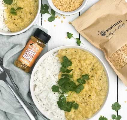 Dahl protéiné à la crème de cajouimage