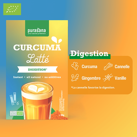 Instant kurkuma latte
