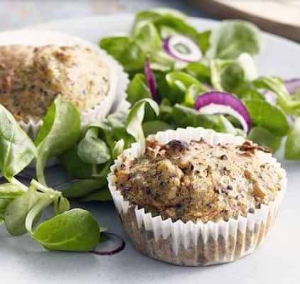 Muffins salés Vegi Mix façon Carrot Cake