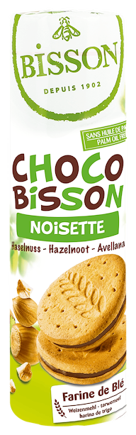 Crispy Filled Biscuits Choco Hazelnut organic