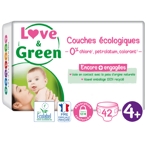 Pack Hypoallergene Luiers Maat 4 + (9-20kg)