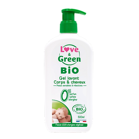Hypoallergenic Gel Body & Hair Organic