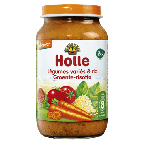 Babyvoeding Groente Risotto + 8 maanden