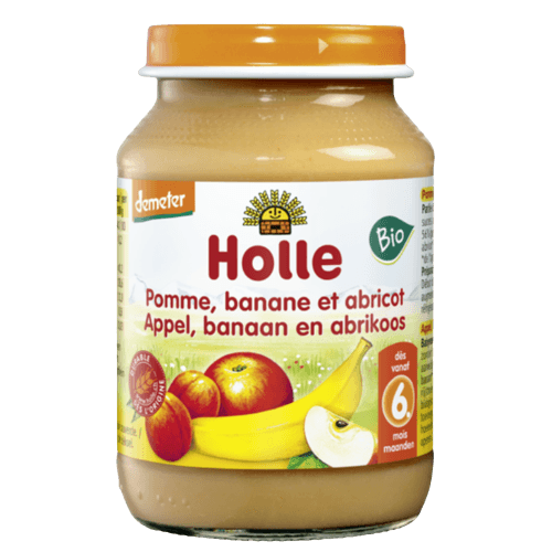 Baby Apple Banana & Abricot + 6 months Organic