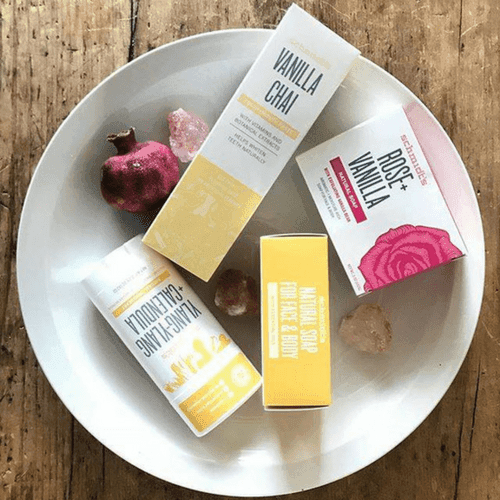 Savon naturel à la rose & vanille