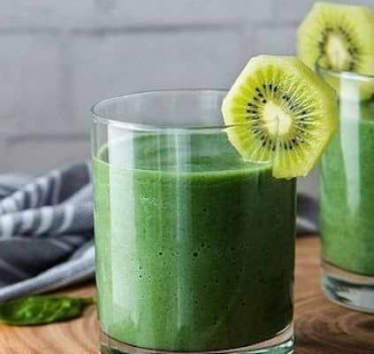 Banana Spirulina Almond Milk Smoothie