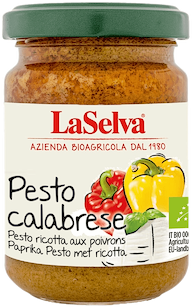 Calabrese Ricotta Paprika Pesto bio