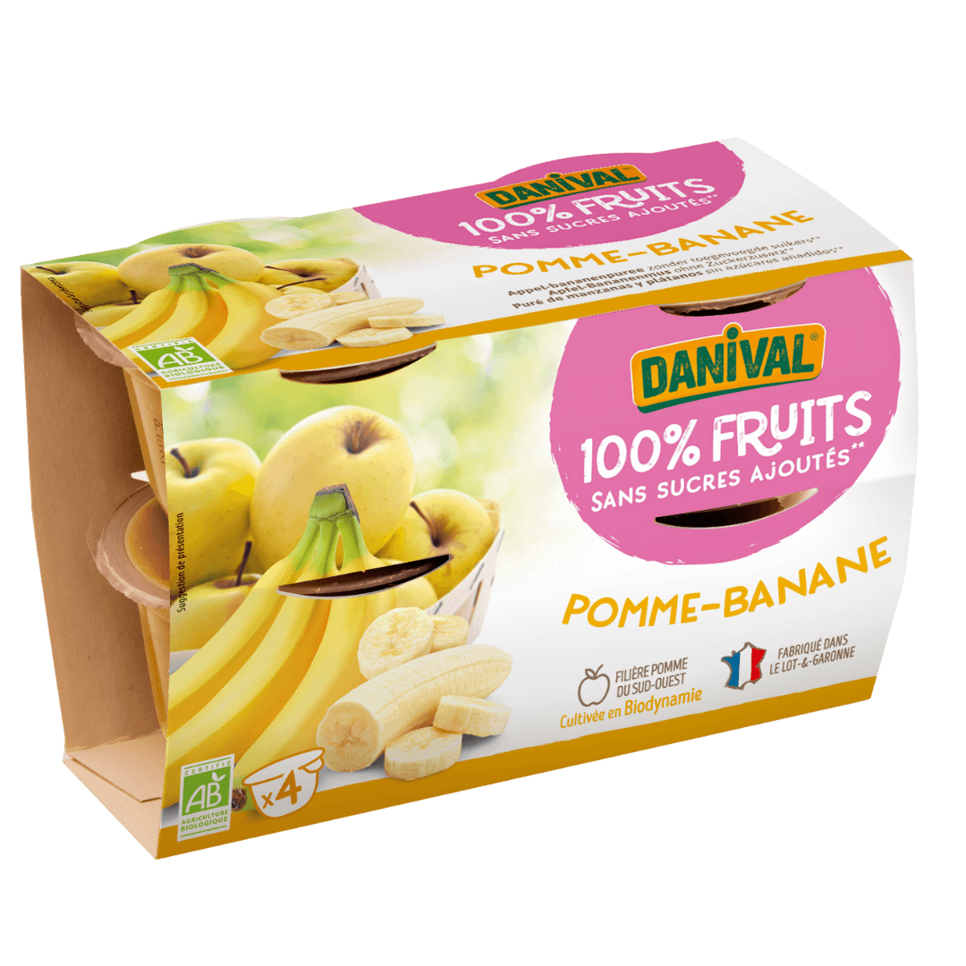 Appel-Banaan Puree