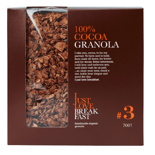 Granola 100% Cacao