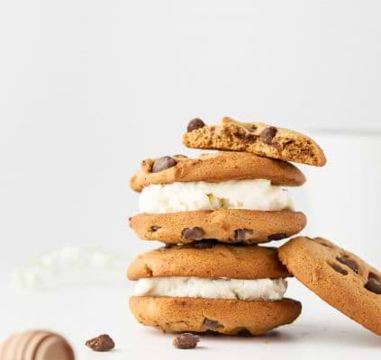 Cookies glacés au tofu soyeux