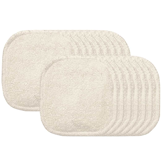 Bamboo Make-up Remover Square Unbleached