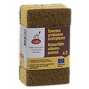Green Eco-Friendly Scrubbing Sponges 2 Pcs 
