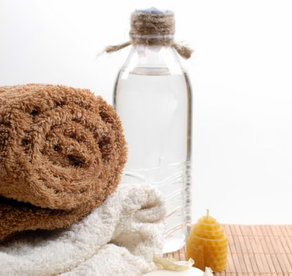 Vloeibare shampoo voor vet haar