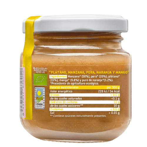 Multi-Fruit Puree + 6 months Organic
