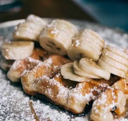 Flourless waffles