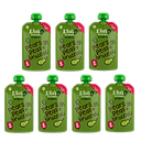 Set Knijpzakjes Broccoli Peer Erwt + 4 Maanden BIO