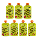 Lot Gourdes Mangue Poire Papaye + 4 mois bio