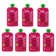 Strawberry Rhubarb Apple Pouches + 4 months organic