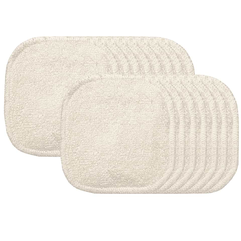 Washable Square Make-up Removers Bamboo