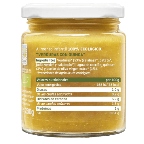 Quinoa & groenten + 6 maanden