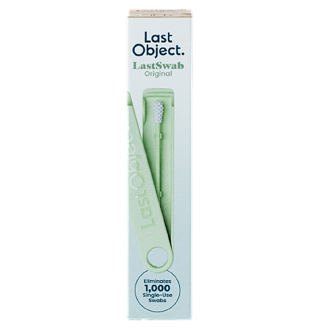 Coton Tige Réutilisable LastSwab Basique Vert