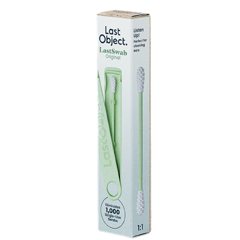 Coton Tige Réutilisable LastSwab Basique Vert
