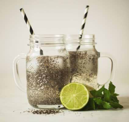 Chia fresca limoen-gember