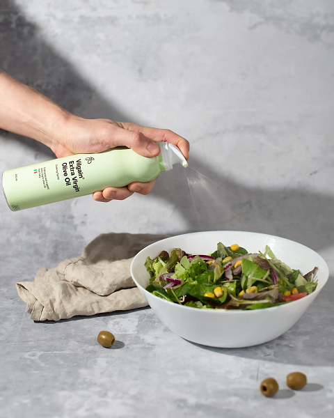Biologische extra vierge olijfolie spray