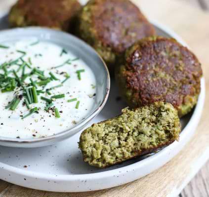 Falafels d'edamames
