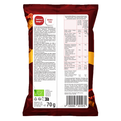 Proteïne Paprika Chips
