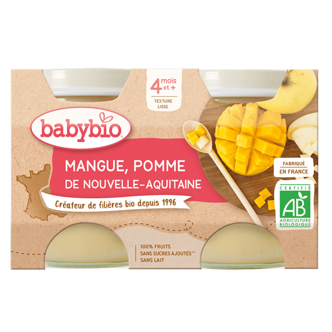 Apple Mango Baby Food Pots from 4 months 0