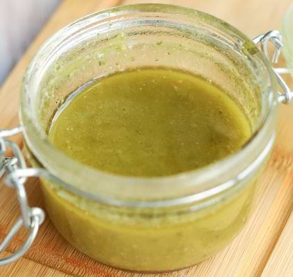 Vinaigrette au pesto