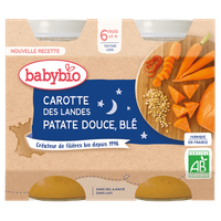 Carotte Patate Douce Blé + 6 Mois BIO