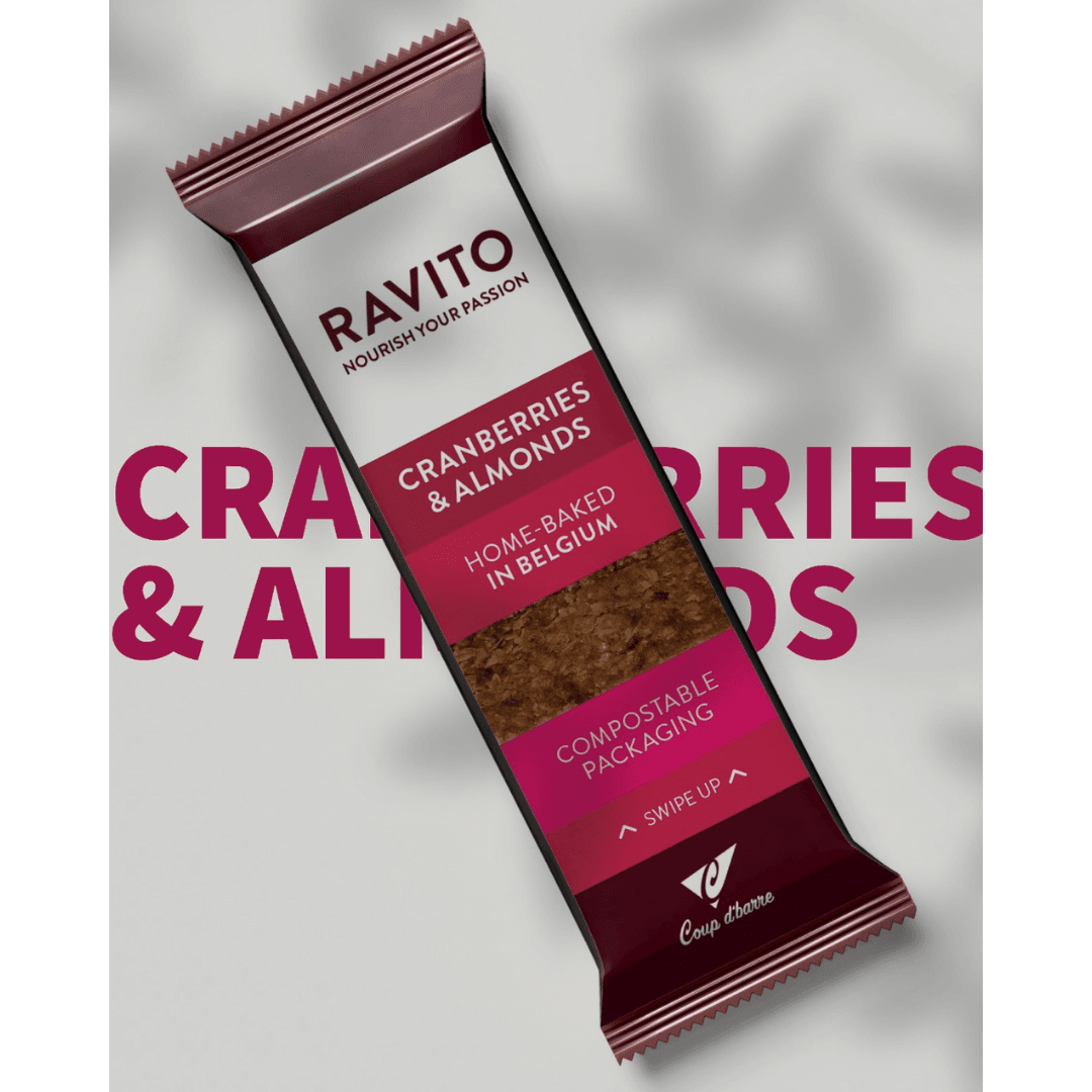 Barre Energie Ravito Cranberries Amandes