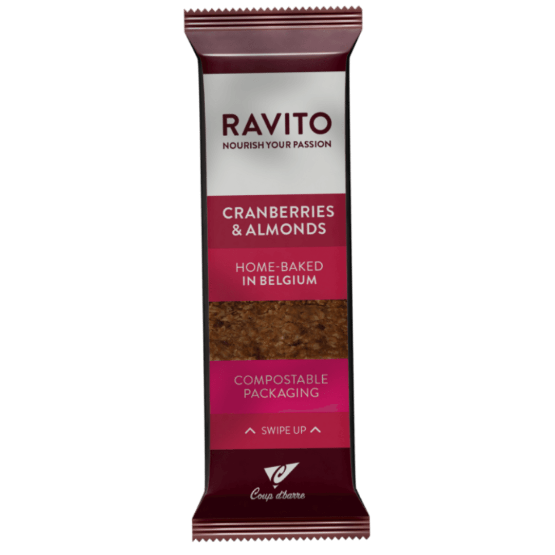 Barre Energie Ravito Cranberries Amandes