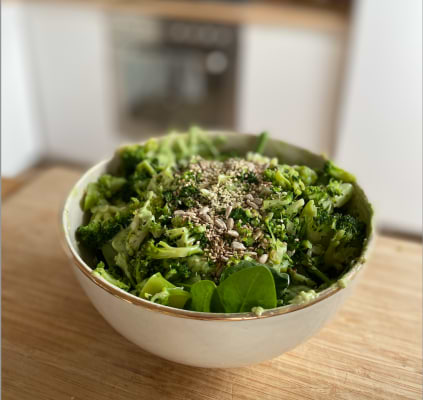 Notre version de la "Green Goddess Salad"image