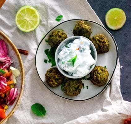 Boulettes avoine courgettes