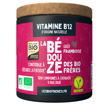 Vitamine B12 (25 µg) Goût Framboise BIO