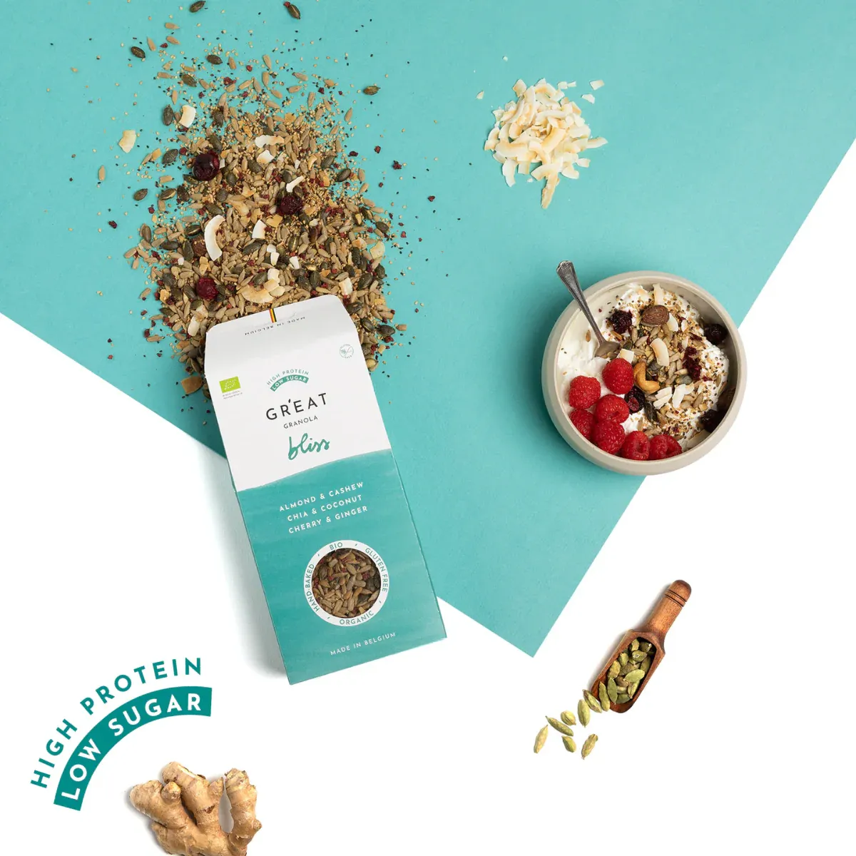 Granola Amande Cajou Keto