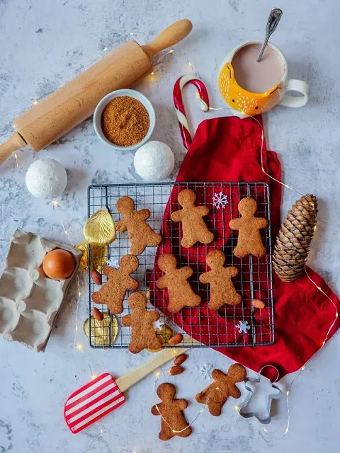 Spiced Biscuits Preparation Organic