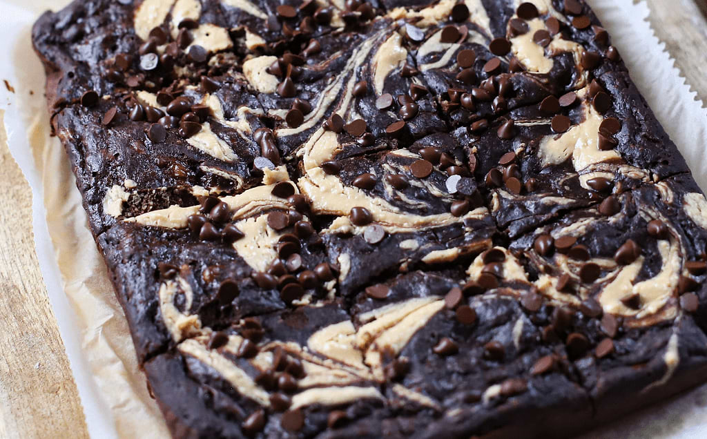 Brownie chocolat et beurre de cacahuète