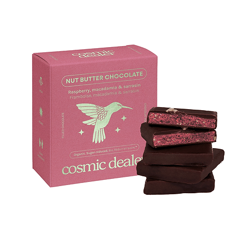 Raspberry & Macadamia - box of 4 chocolates